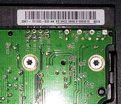 Western Digital PCB 2061-701383-E00 AK 2060-701383-001 Rev A