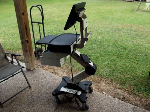 Levitator Mobile Computer Cart W/17&#039;&#039; Monitor