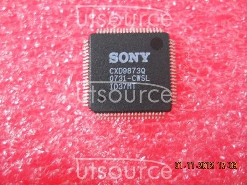 10pcs cxd9873q manu:sony  encapsulation:qfp, for sale