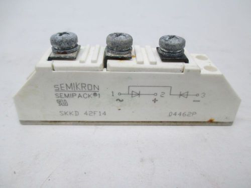 SEMIKRON SKKD 42F14 SEMIPACK1 MODULE DIODE D293310