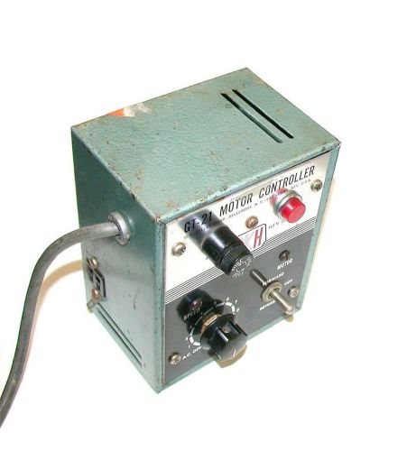 G.K. HELLER CORP. MOTOR CONTROLLER MODELGT-21