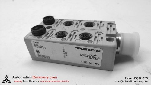 TURCK VB 60-P7X7-CS12 6 PORT 5 POLE FEMALE BLOCK 12 POLE MALE CONNECT, NEW*