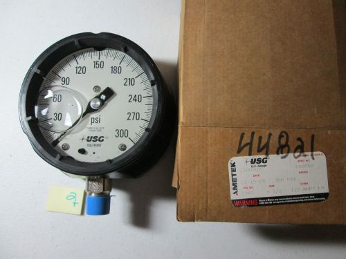 New in box ametek 150050x guage 1982 300 psi 1/2 anpt lm 4 1/2&#034; (195) for sale