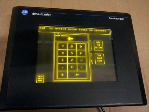 Allen bradley 2711-t10g9 super clean ser b frn 4.20 for sale