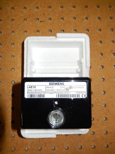 New siemens combustion flame detector relay 220v 50/6 lae10-220 for sale