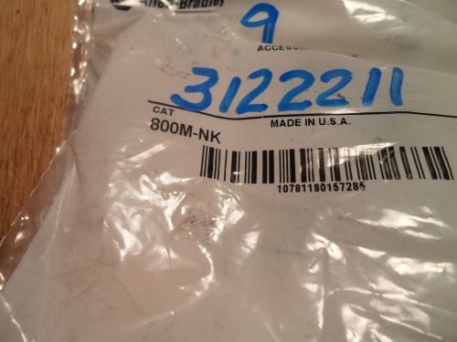 ALLEN BRADLEY 800M-NK BLACK WING LEVER SWITCH (NEW IN PACKAGE) LOT OF 9