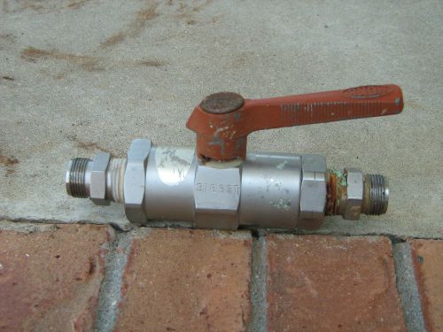 HOKE 1/2&#034; STAINLESS BALL VALVE