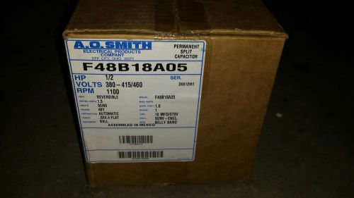 NIB 1/2 HP AO SMITH F48B18A05 TRANE MOTOR NIB