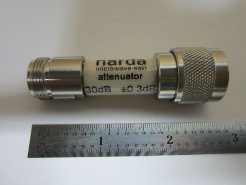 NARDA ATTENUATOR 30 dB GHz RF MICROWAVE FREQUENCY AS IS BIN#G4