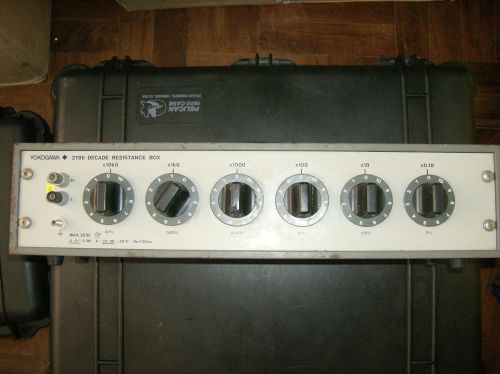 YOKOGAWA 2786 DECADE RESISTANCE BOX