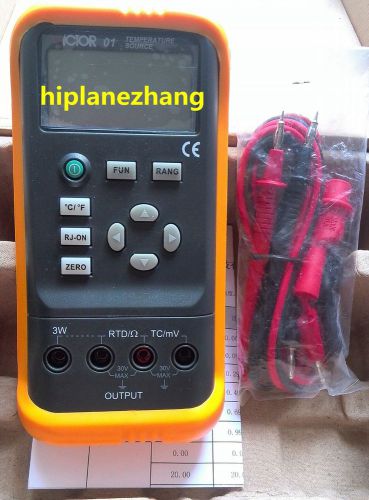 Thermocouple rtd temperature process calibrator rskejtbn pt100 cu50 simulator 01 for sale