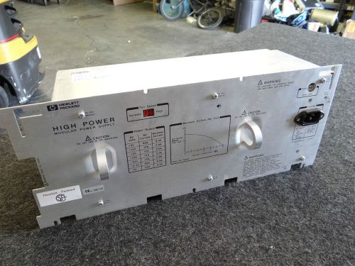 HP Agilent 22915300 E1401A VXI High Power Modular Power Supply Zytec 650W DEAL