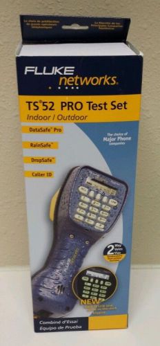 Fluke TS52 Pro Butt Set Test Set TS52Pro W/346A Plug