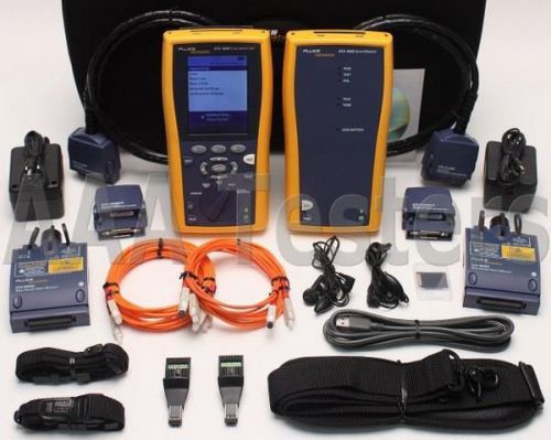 Fluke networks dtx-1800 mm fiber dtx-mfm2 cat6 certifier dtx 1800 dtx-1800-m for sale