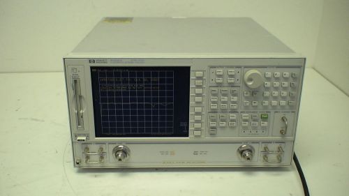 Agilent 8720ES   50 MHz to 20 GHz Vector Network Analyzer w/ option 10, 85, + 1D