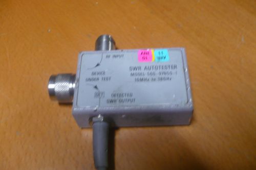 Wiltron - Anritsu 560-97A50-1 SWR Autotester 10 MHz - 18 GHz  FOR PARTS READ AD