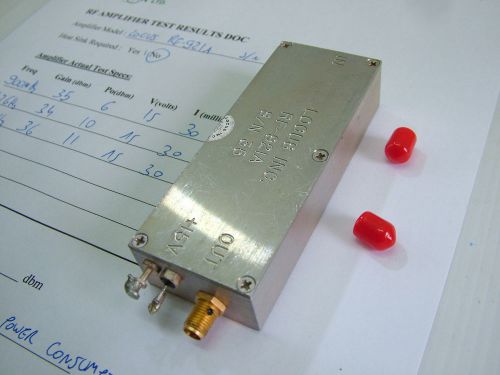 RF AMPLIFIER 15V 30mA GAIN 35db 900MHz TO 1.7GHz RF-921A SN 35