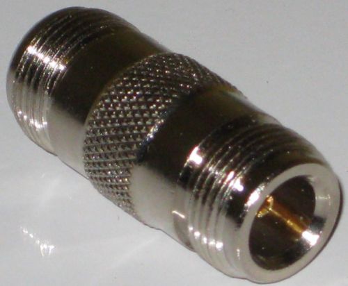 Double N-Type Female Barrel Connector