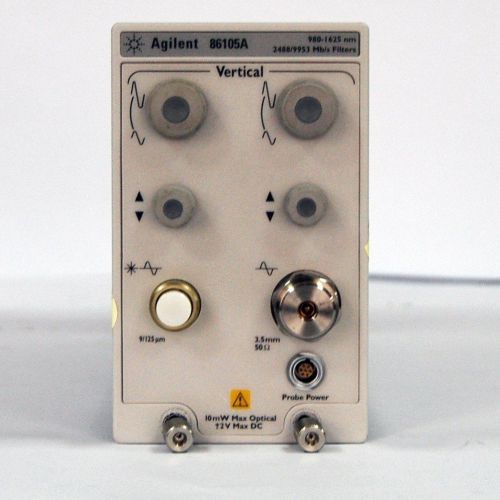 Hp/agilent 86105a - 20ghz optical / 20ghz electrical module for sale