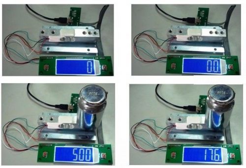 Load cell kit 500kg with lcd and usb - new for sale