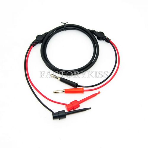 J1019 oscilloscope test cable with double banana plugs and test hooks gbw for sale