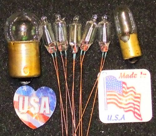 SET NOS USA 81 Main, 49 Fuse, NE-2 Shorts (x5) Hickok Tube Tester 6000 Free Ship