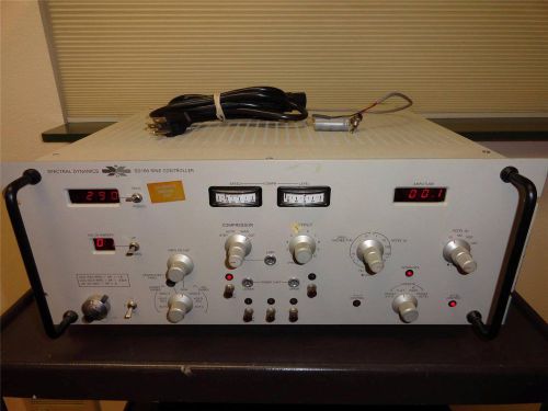 Spectral Dynamics SD160 Sine Controller    Works,  Serial # 73        JK-Con