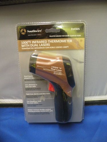 New! southwire 1000f infrared thermometer with dual lasers 31030s for sale