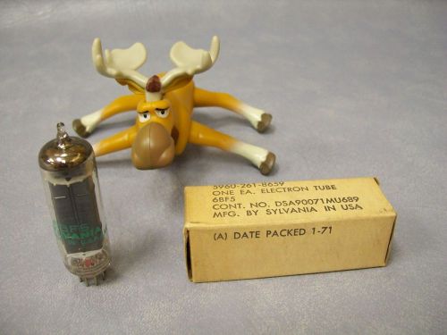 Sylvania 6BF5 Vacuum Tube  Military Packed 1/1971