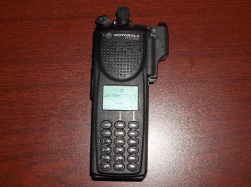 Motorola xts3000 800 mhz model 3 iii h09uch9pw7an two-way radio tested working 2 for sale