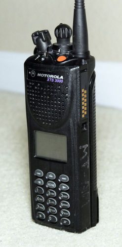 Motorola xts3000 model iii radio p25 with charger for sale