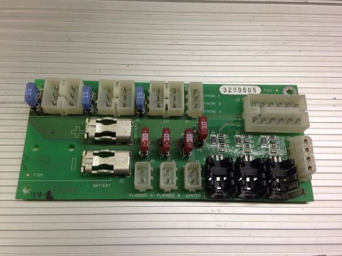 •WHELEN EDGE 9M I/O CONTROL BOARD FOR STROBE HALOGEN LED LIGHTS•