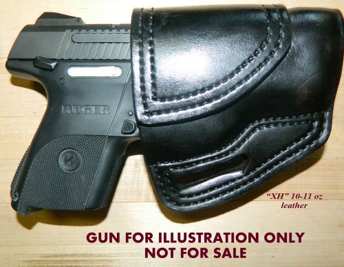 Gary C&#039;s Avenger OWB &#034;XH&#034; HOLSTER - for the Ruger SR9C -  Leather 10-11 oz