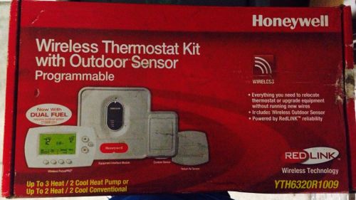 Honeywell yth6320r1009 wireless t-stat kit w/ outdoor sensor for sale