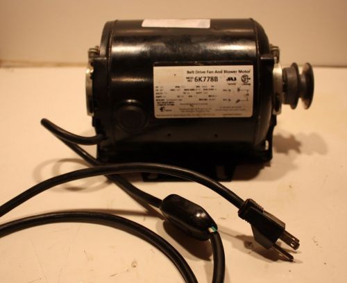 Motor Dayton 1/3 hp 1725 rpm 120 volt single phase 48J Frame