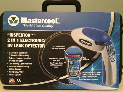 &#034;2 IN 1 ELECTRONIC/UV LEAK DETECTOR &#034;INSPECTOR&#034; MASTERCOOL #55200 **NEW***