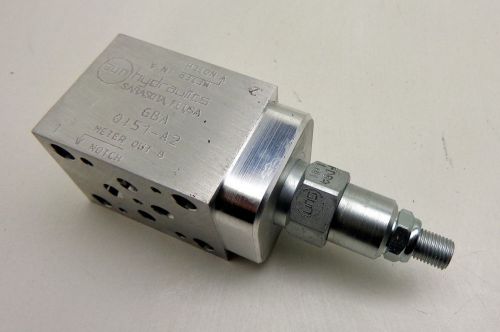 Sun Hydraulics GBA 0151-A2 Flow Control Valve