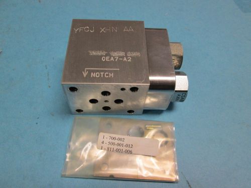 NEW Sun Hydraulics Aluminum Hydraulic Cartridge Valve Block YFCJ-XHN-AA