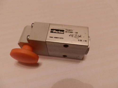 Parker PA10271 K9 314RF-1/8 3/2 valve New!!!