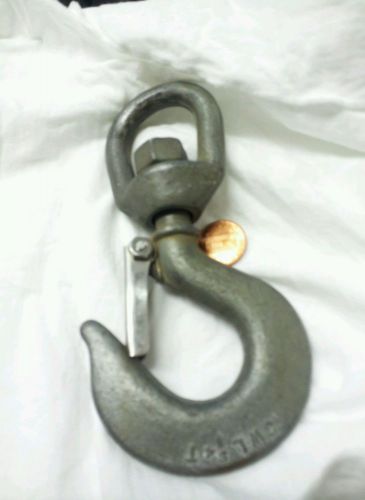 Chicago hardware &amp; fixture co. 3/4 ton swivel hook for sale