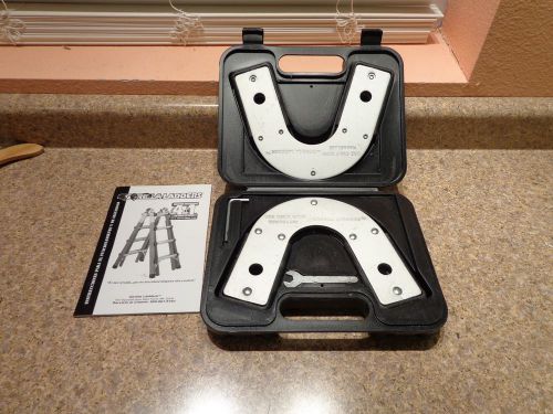 GORILLA LADDERS STATIC HINGE ALUMINUM REPLACEMENT PART IN CASE + BOOK