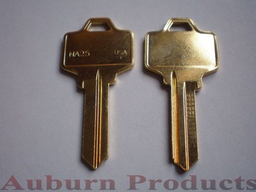 NA6 / NA25 NATIONAL LOCK KEY BLANK / 5 KEY BLANKS / FREE SHIPPING / DISCOUNTS