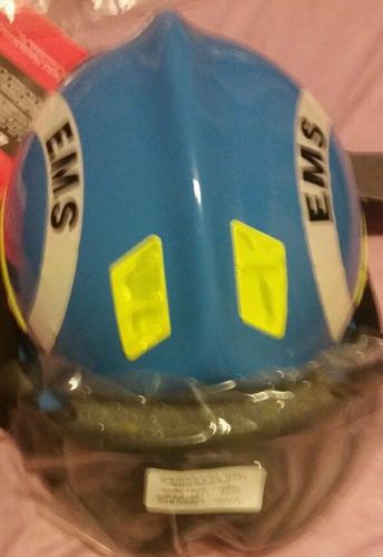 CAIRNS C-MOD EMS and Rescue Helmet, Blue, Modern WITH EMS ON IT