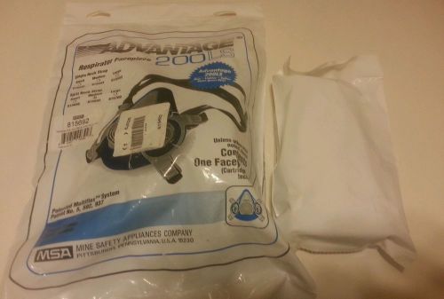 Respirator Facepiece 200LS and Pkg of Cartridges - Filters