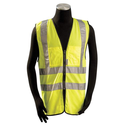 High visibility vest, class 2,3xl, yellow lux-ssfs-y3x for sale