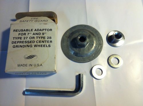 Depressed Center Grinding Wheel Adapter Kit