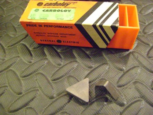 TNU 433 Grade 370 Carbaloy Carbide Insert 1 pc lot