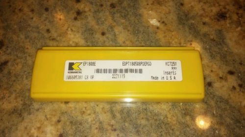 KENNAMETAL CARBIDE INSERTS