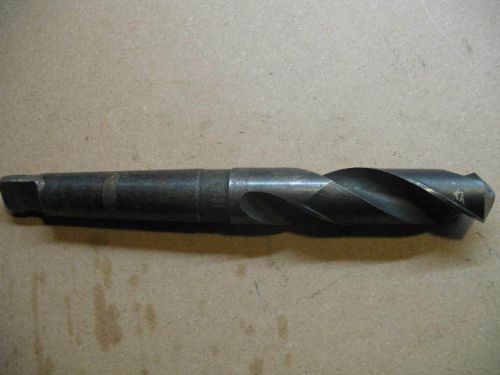 USED 63/64&#034; 3MT TAPER SHANK DRILL HSS HIGH SPEED GREAT DEAL MORRIS DRILLBIT