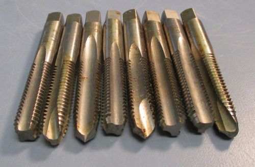 Lot of 8 Various NEW Oversize 3/8-16 + .005 Plug Taps